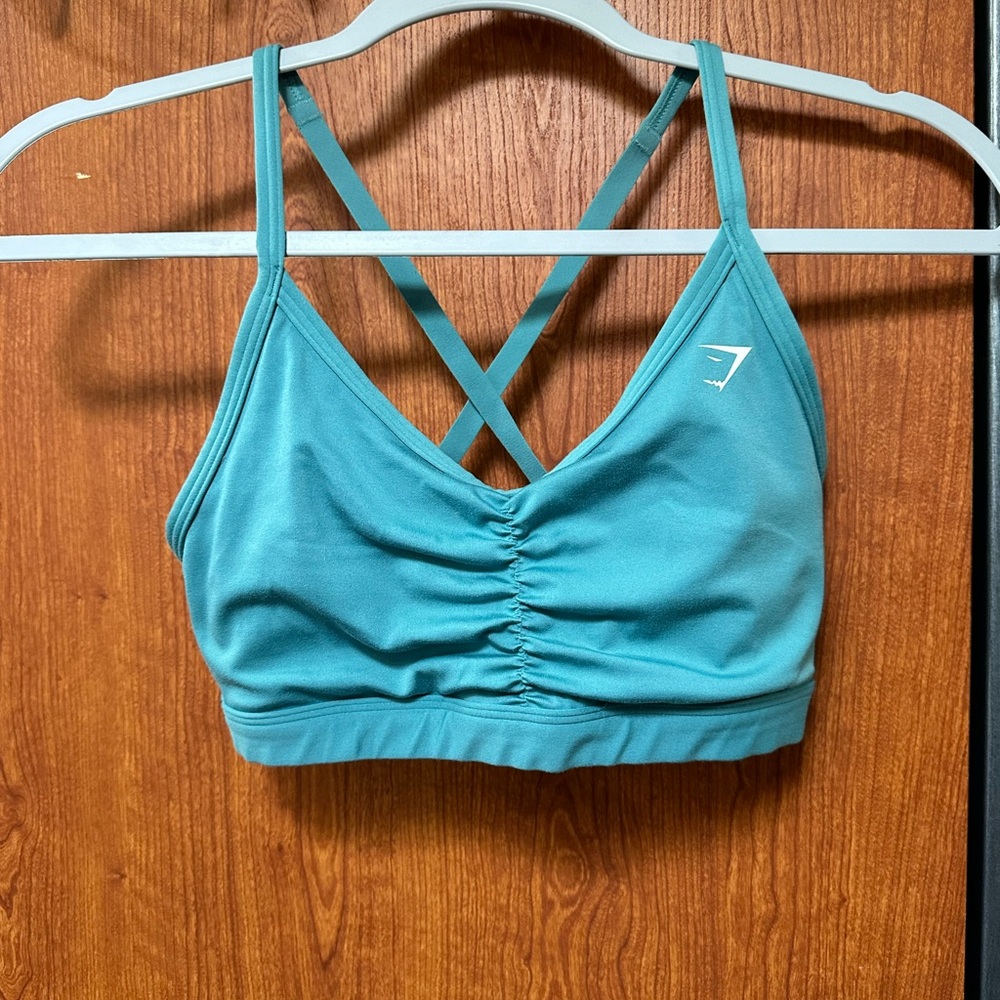 Gymshark ruched sports bra